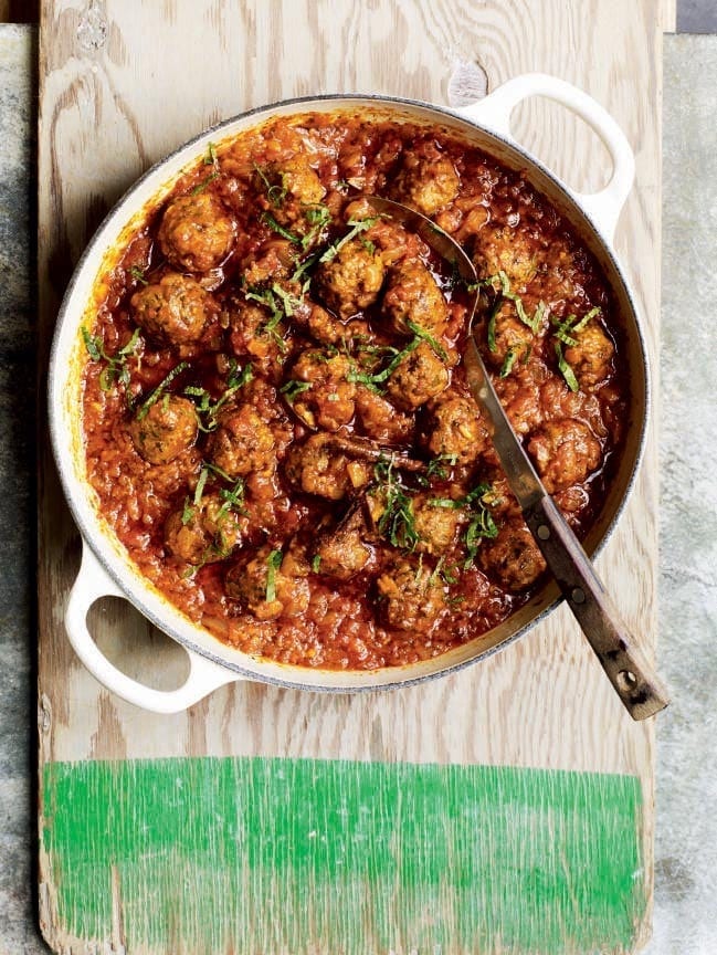 LAMB MEATBALL TAGINE - 7" pan - SPECIAL