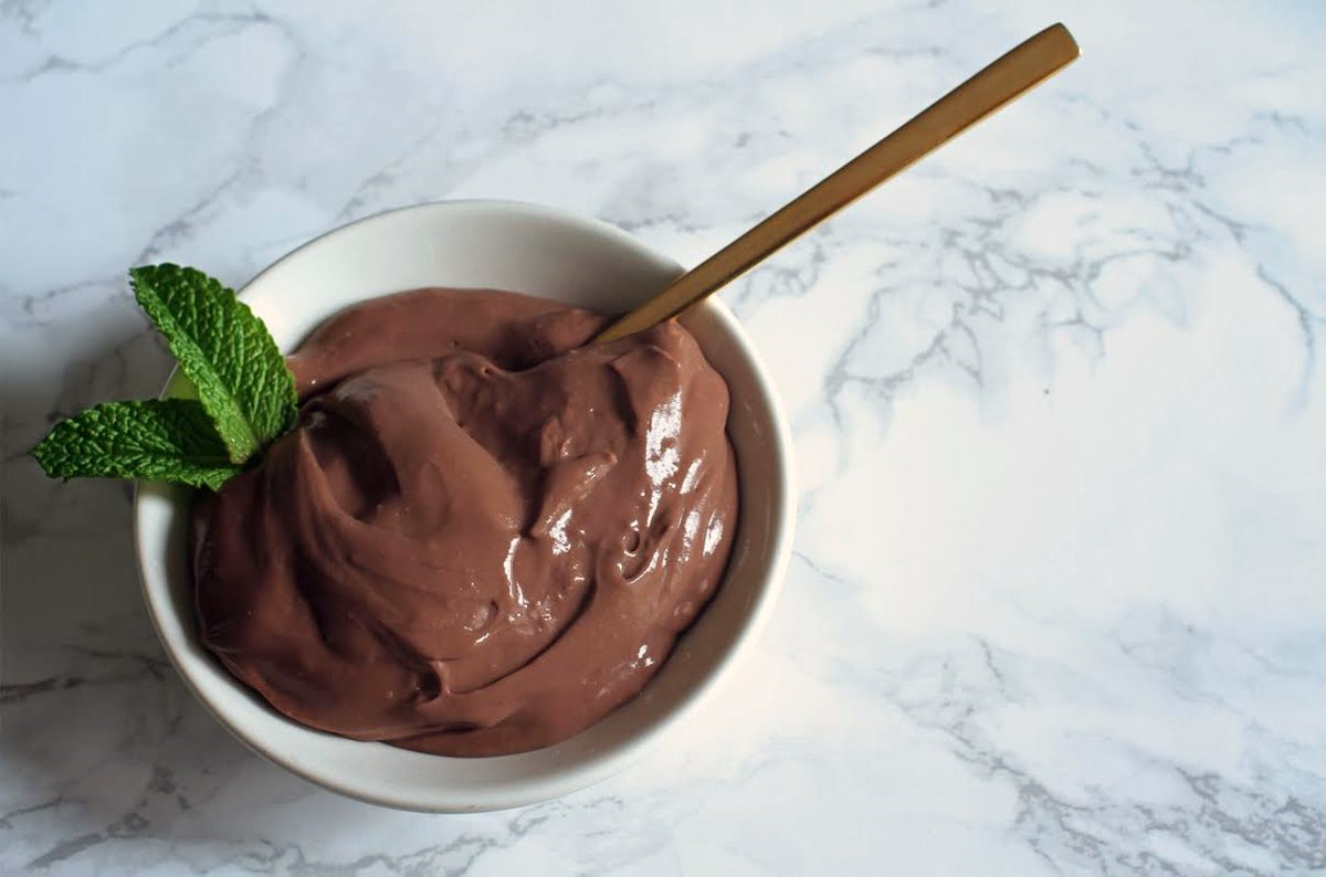 SILKY CHOCOLATE PUDDING