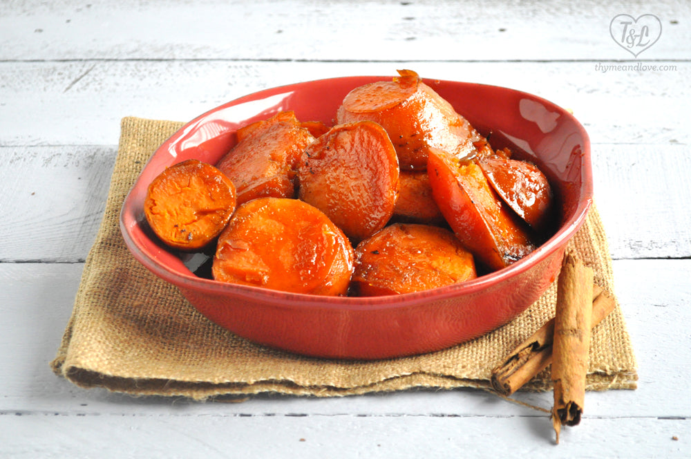 CANDIED SWEET POTATOES - 7" ROUND PAN TG