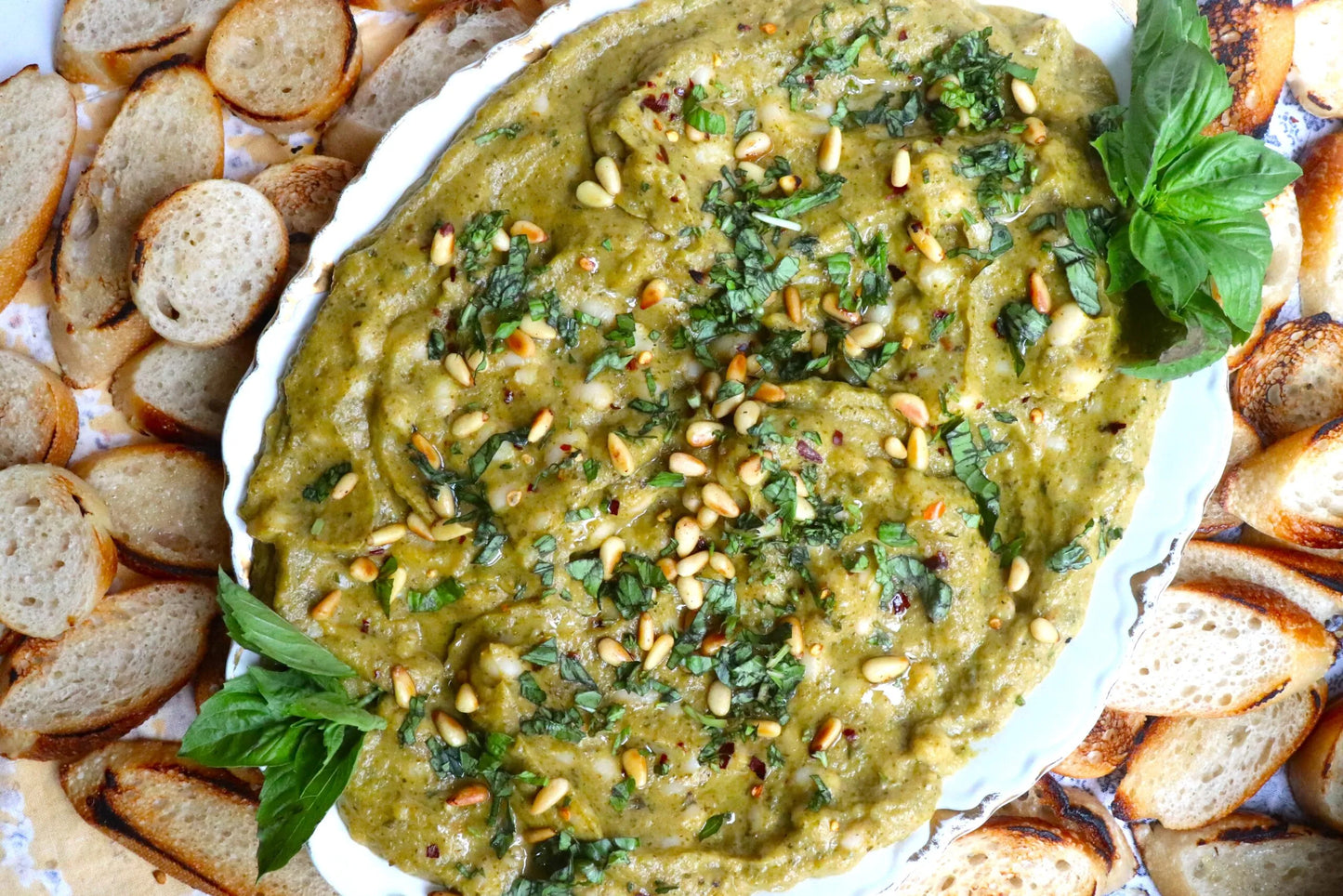 SPECIAL - CARAMELIZED ZUCCHINI AND BASIL DIP - 8oz
