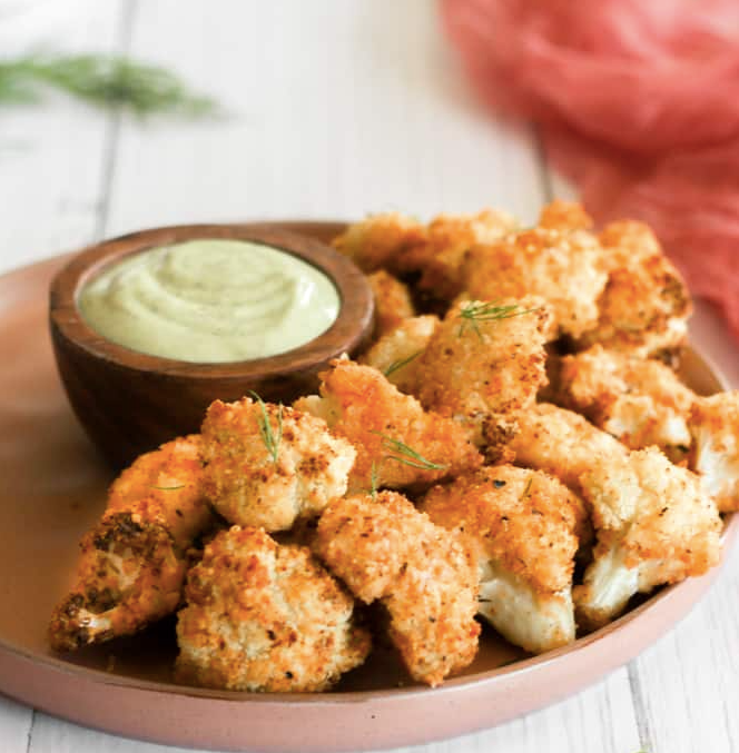 CAULIFLOWER POPPERS (7" ROUND)