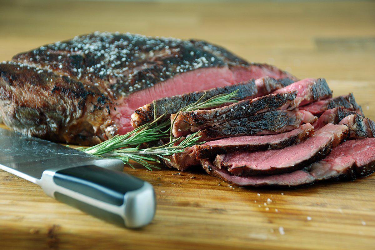 PASTRAMI RUBBED SOUS VIDE LONDON BROIL - 1 LBS. RH