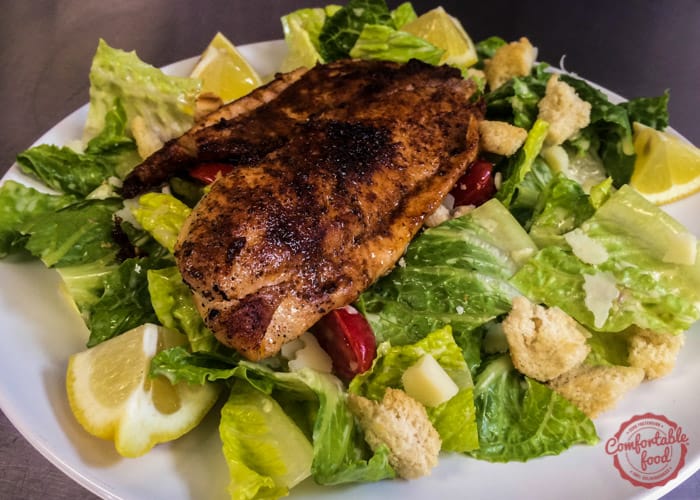 Grilled Cod Salad