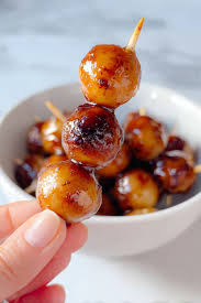 TERIYAKI GLAZED PEARL ONIONS - 4 SKEWERS