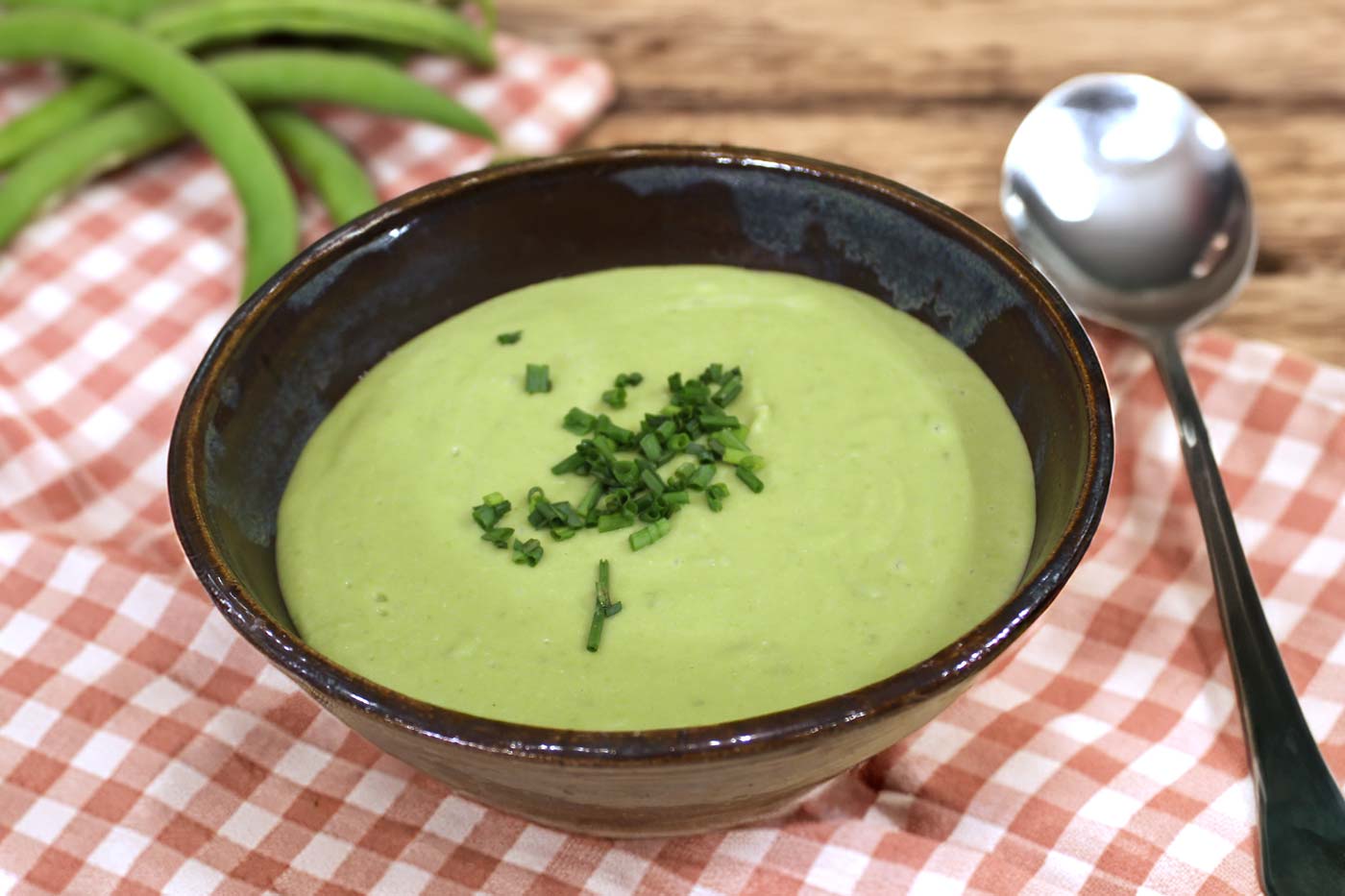 FAVA BEAN AND BASIL SOUP - 32OZ
