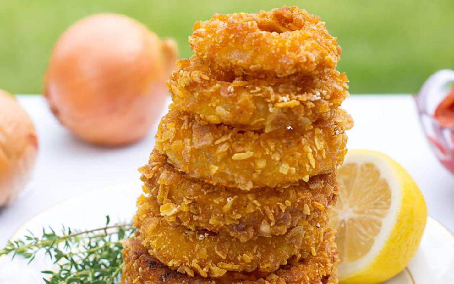 ONION RINGS - 10 PCS