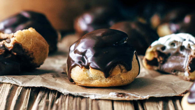 FRENCH CREAM PUFFS - 10 PCS