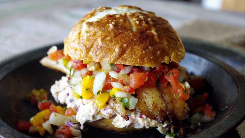 BEER BATTERED TILAPIA - SIDE OF POTATOES