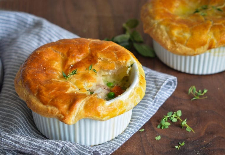 TURKEY POT PIE (4 INDIVIDUAL PIES) TG