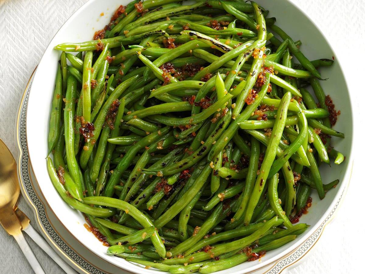 STICKY GREEN BEANS - 1 PINT