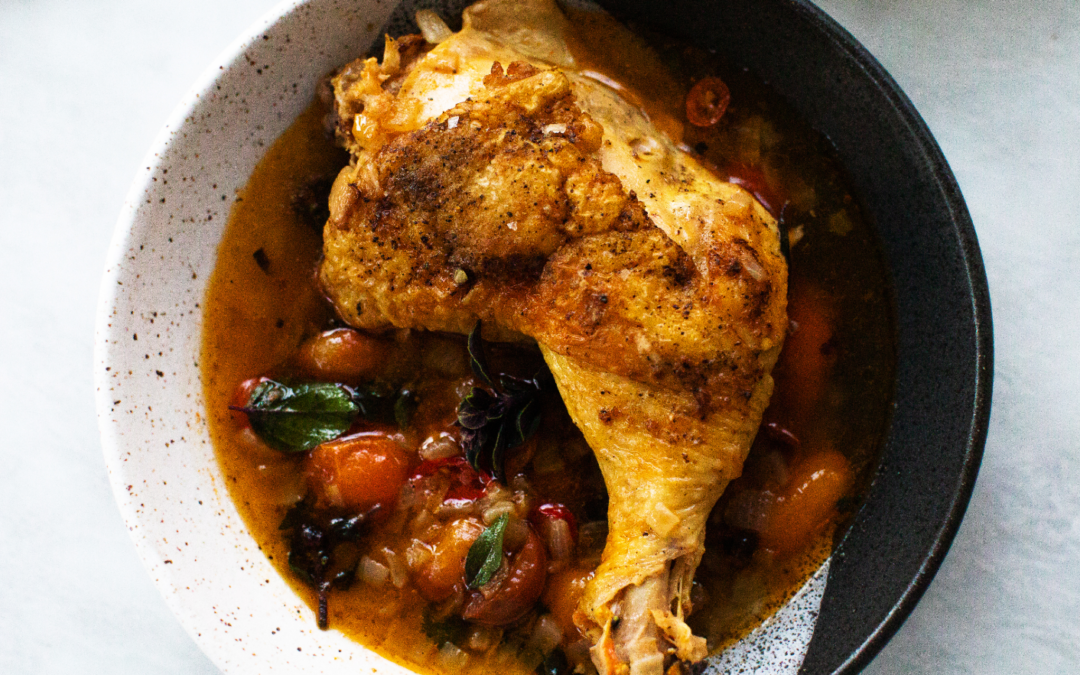 TOMATO BASIL CHICKEN - 4 PIECES