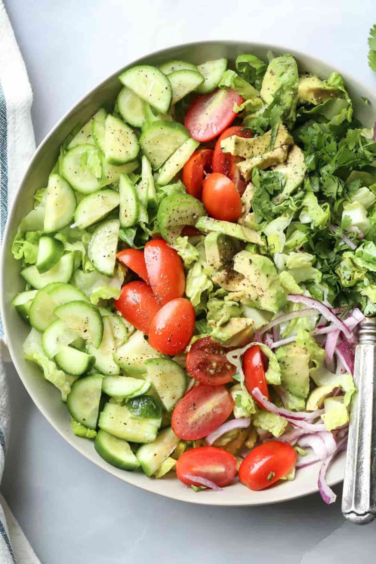 FRESH GREEN SALAD - 9X9
