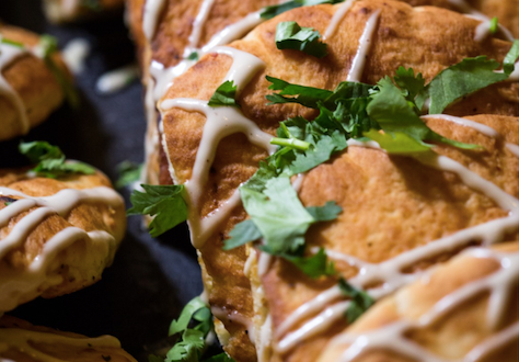 BEEF ARAYES - SIDE OF SALAD