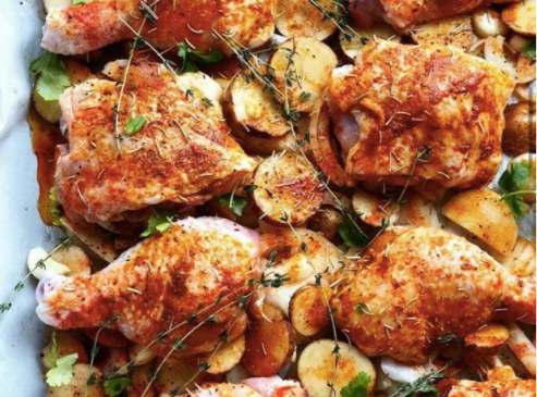 HONEY HARISSA GLAZED CHICKEN - 4PCS