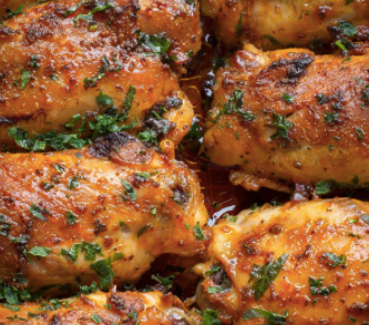 HERB CRUSTED CHICKEN LEG QUARTERS - 4PCS