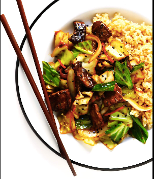 SESAME BEEF RICE BOWL
