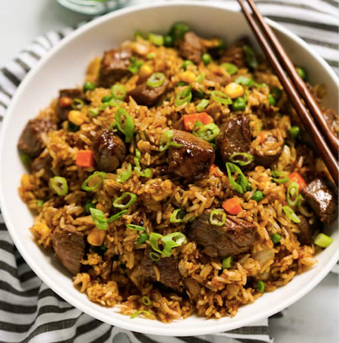 STEAK FRIED RICE BOWL
