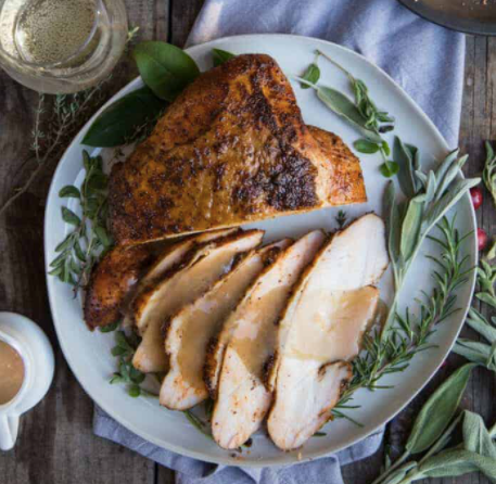 SMOKED MAPLE TURKEY BREAST aprox 2lbs
