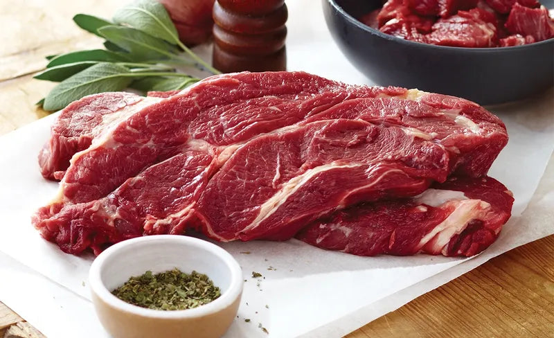 Chuck steak (2 PCS X $13.14 Per lb)