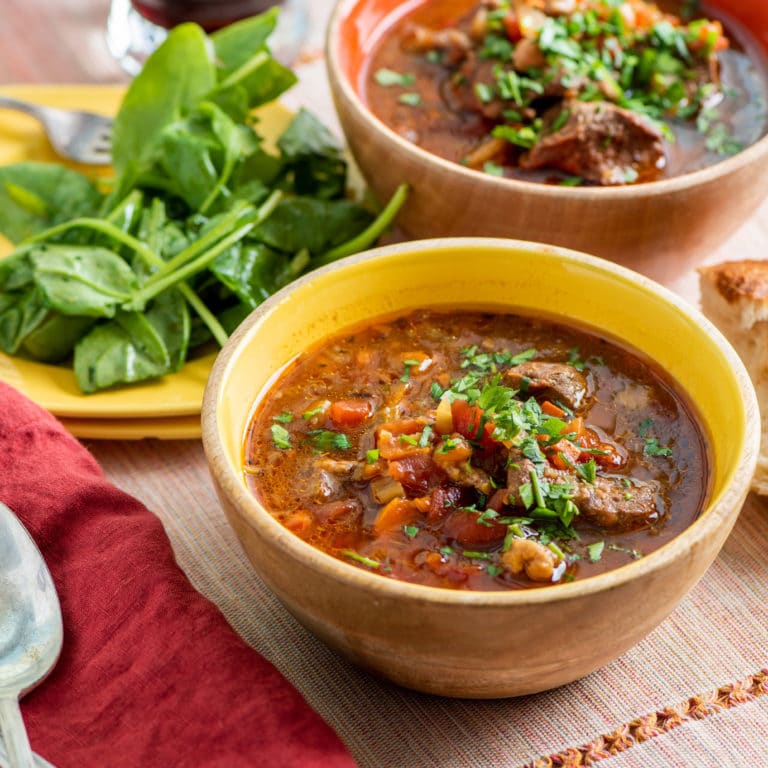 Mediterranean Lamb stew 9X13