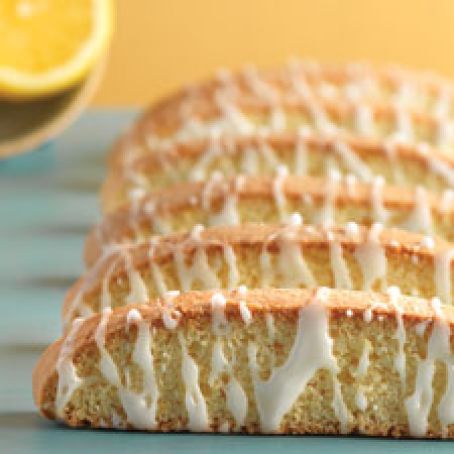 LEMON BISCOTTI - 10 PCS