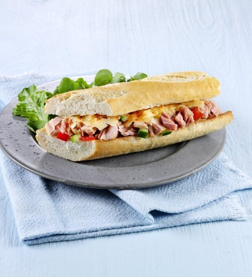 SPICY TUNA MELT - SIDE OF ROASTED POTATOES