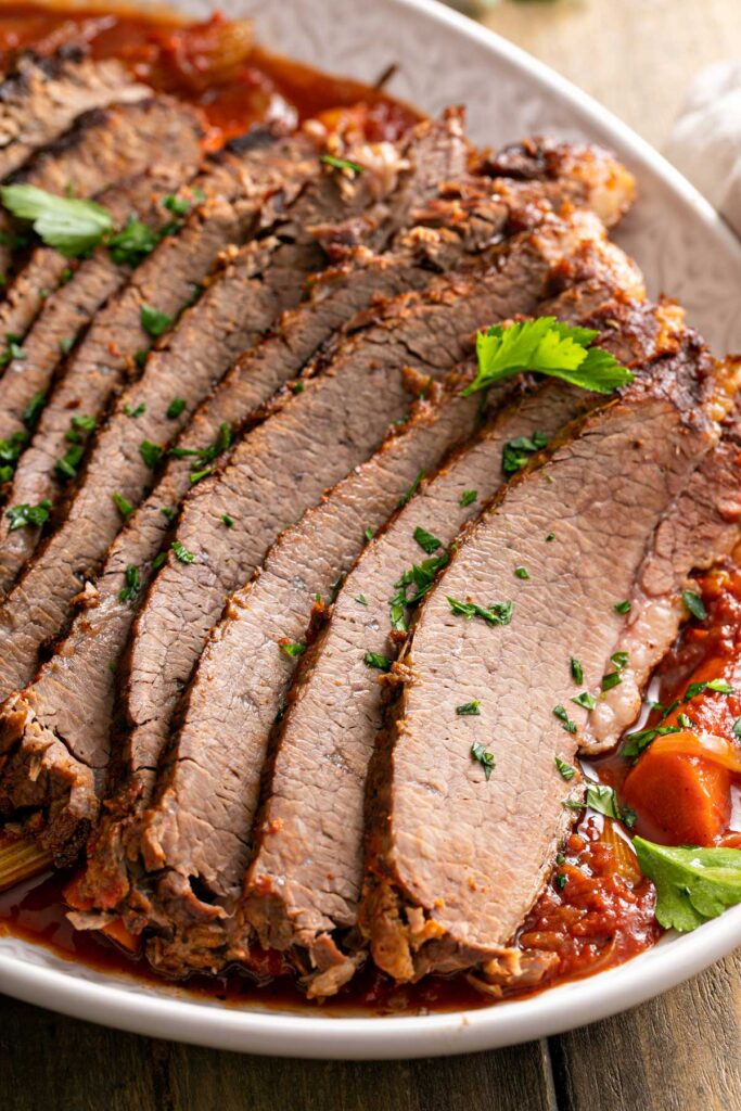 MOROCCAN BRISKET WITH PRESERVED LEMON & OLIVES - 1LB - RH