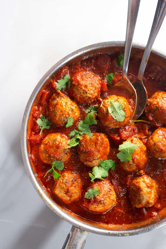 MORROCAN CHICKEN MEATBALLS (6 X 2.5 OZ BALLS)