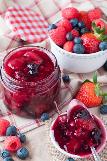 SUMMERY FRUIT COMPOTE SOUS VIDE - 32oz