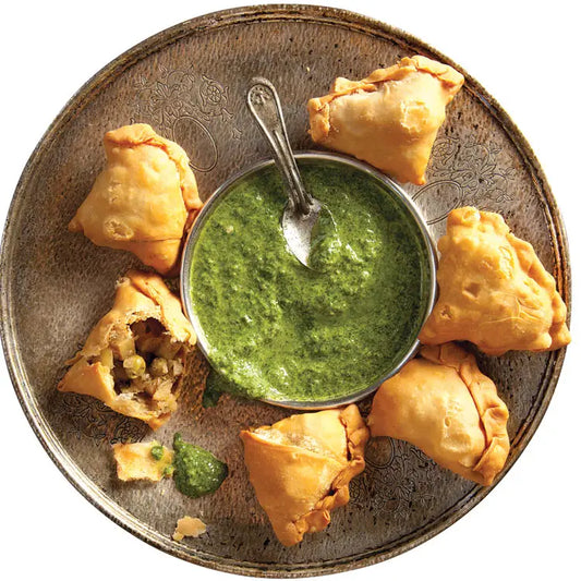 CURRIED POTATO SAMOSAS - 6 PCS