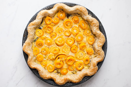 BUTTERNUT SQUASH QUICHE