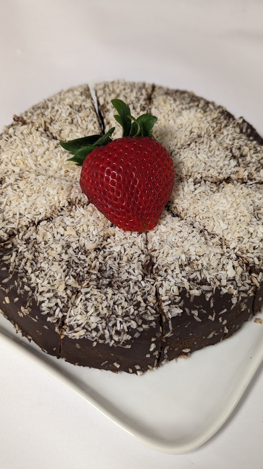 CHOCOLATE MACARON CAKE