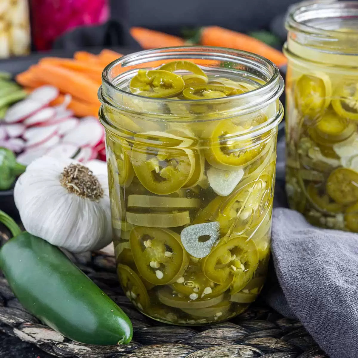 HOUSE PICKLED JALAPENOS 8OZ - SPECIAL