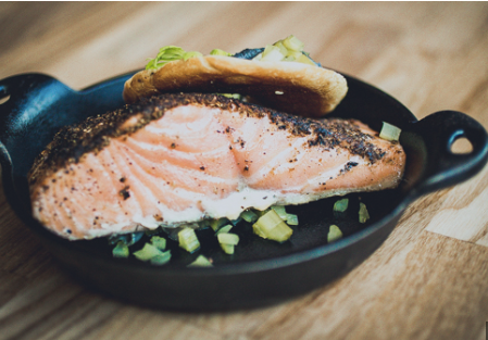 PASTRAMI CRUSTED SALMON - 2 6oz PCS