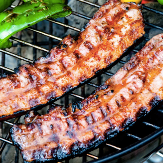 SLOW COOKED GRILLED BEEF BELLY   - 1LB