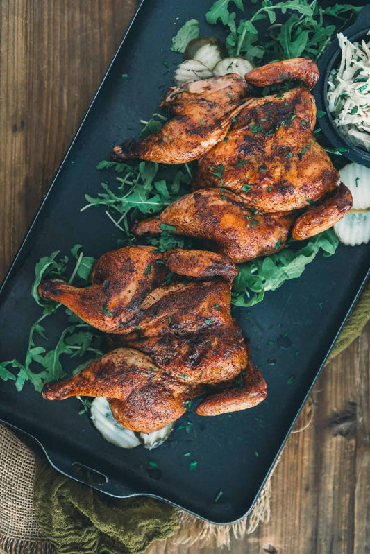 BUTTERFLIED CORNISH HEN - 1 SPLIT CORNISH HEN