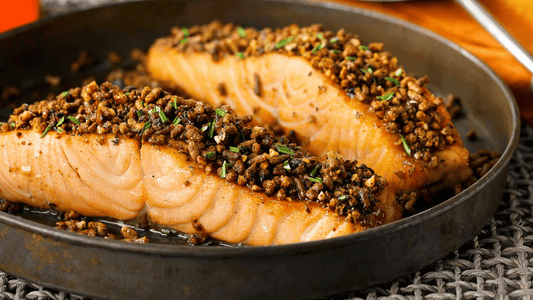 MAPLE PECAN CRUSTED SALMON - 2 60Z PCS TG