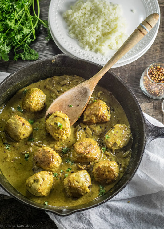 THAI SALMON CROQUETTES IN GREEN CURRY - 8 BALLS - SPECIAL