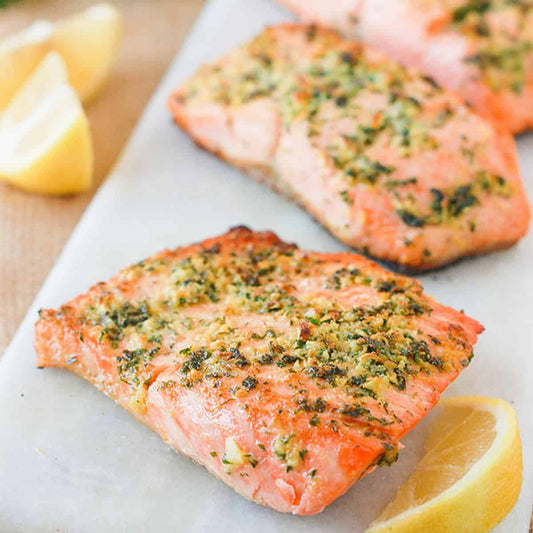 HERB  CRUSTED SALMON 2 6oz PIECES