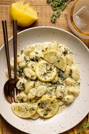 GNOCCHI WITH LEMON AND GARLIC  - SPECIAL - 7" PAN