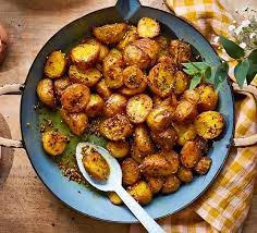 SEEDED & ROASTED BABY POTATOES (7' ROUND)
