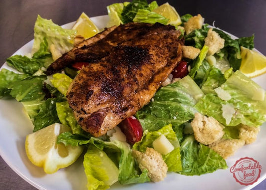 Grilled Cod Salad