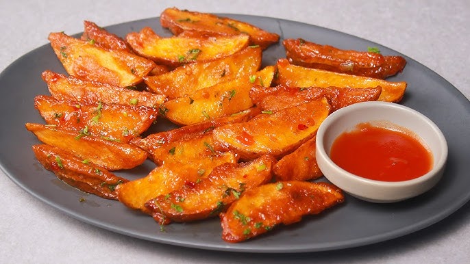SWEET CHILI ROASTED POTATO WEDGES- 7" PAN - SPECIAL