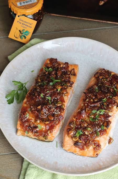 FIG COVERED SALMON -  6oz ( 2PCS) RH