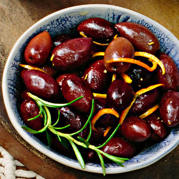 SWEET MARINATED OLIVES - 8oz