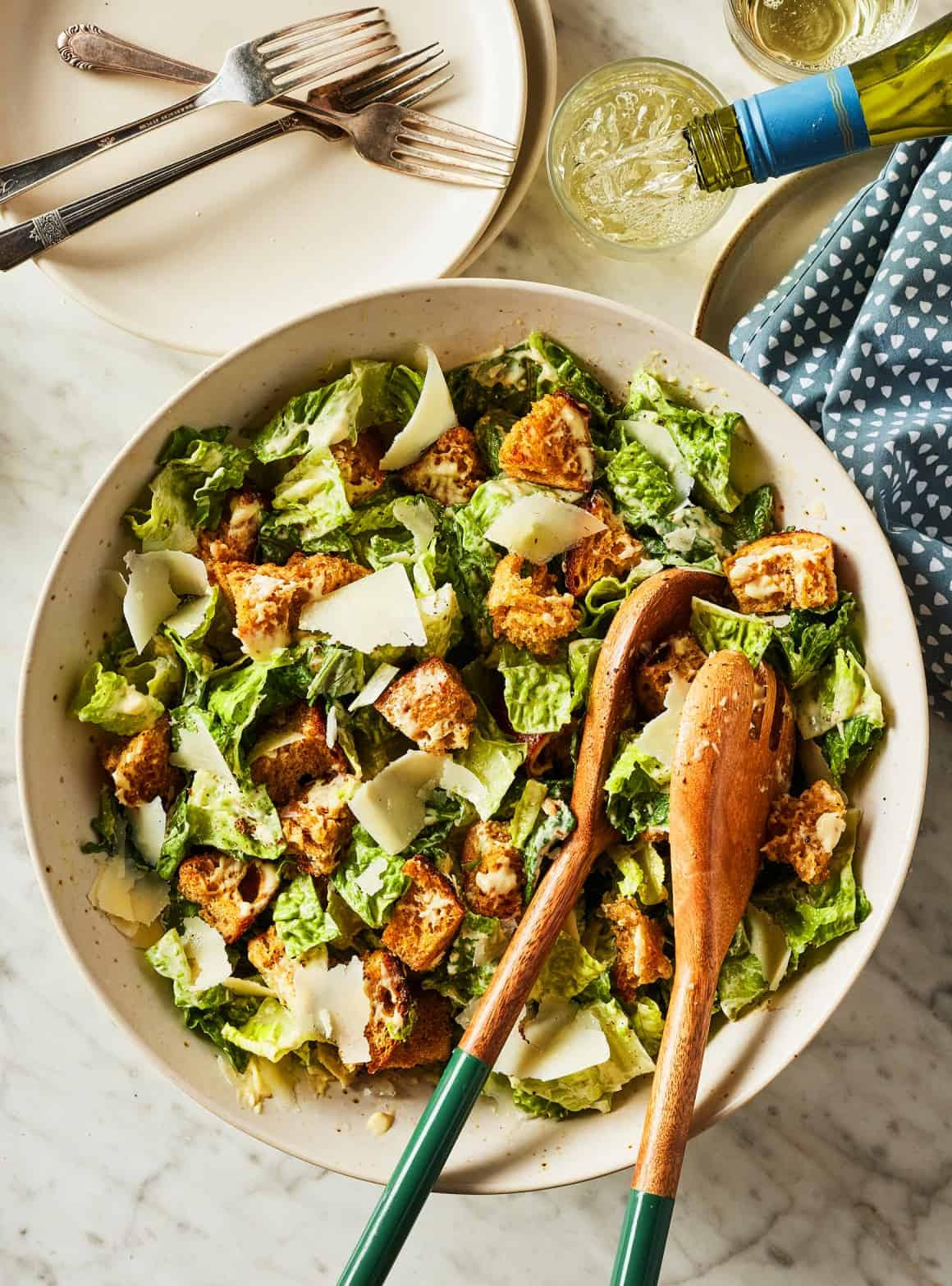 CHICKEN CAESAR SALAD 9x9