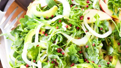 MEDDITERANEAN ARUGULA SALAD