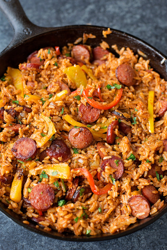 MERGUEZ RICE PILAF BOWL