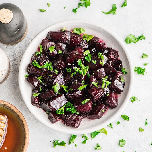 BALSAMIC ROASTED BEETS - 16OZ