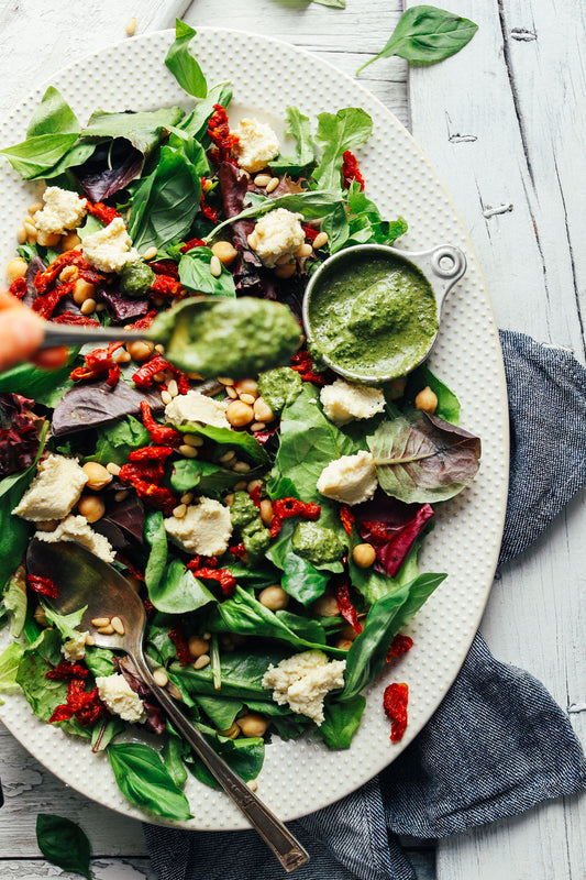 ROASTED VEG SALAD - 9X9